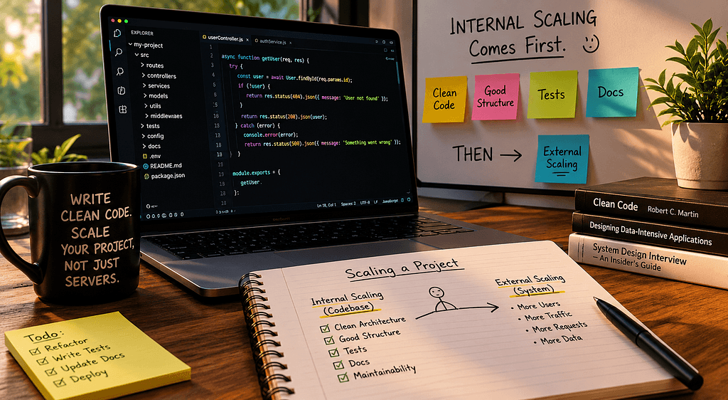 Scaling a Project Starts Long Before You Get Users